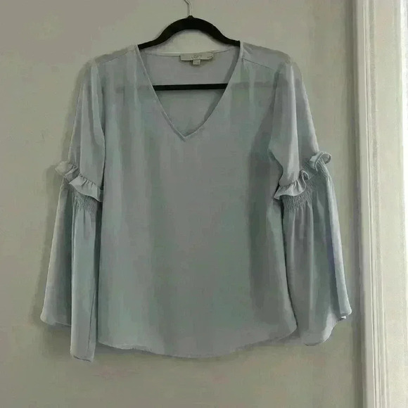LOFT Tops - Loft blue blouse